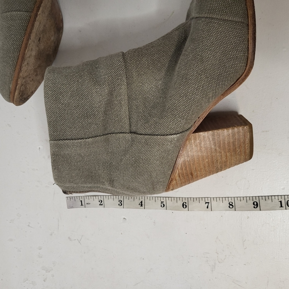 Rag & Bone Newbury Canvas Ankle Boot Size 9 - Picture 9 of 9
